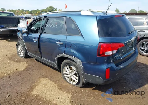 2015 Kia Sorento Lx V6 из США, поврежденный, VIN 5XYKTDA70FG557173